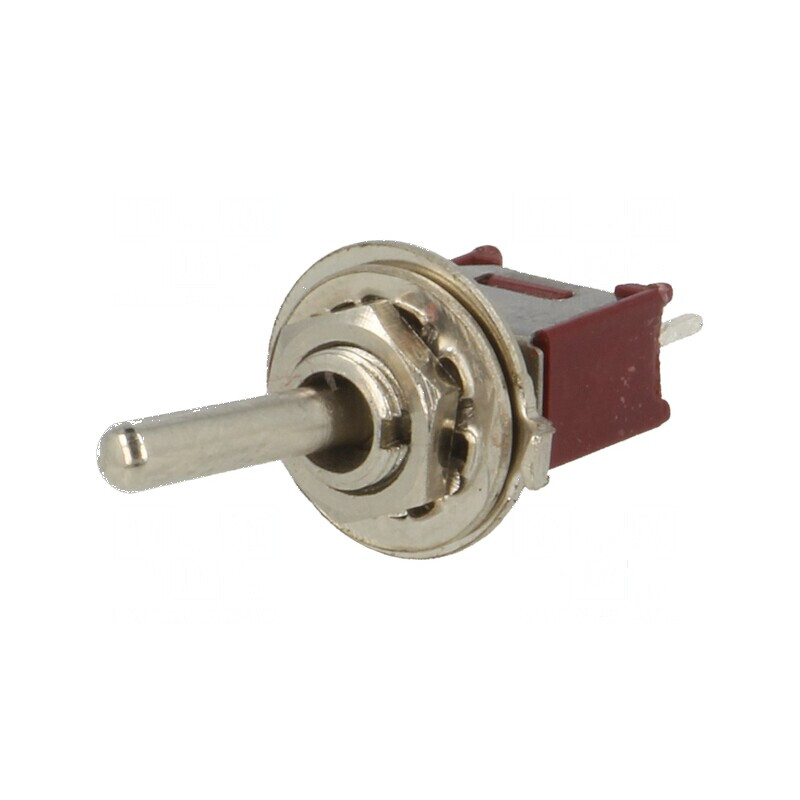 Comutator basculant Poz 2 SPDT ON-ON 1A 250VAC -55÷65°C 20mΩ | Electronic-mag.ro | Componente Electronice