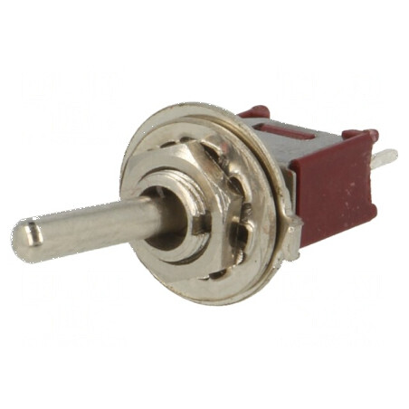 Comutator basculant Poz 2 SPDT ON-ON 1A 250VAC -55÷65°C 20mΩ | Electronic-mag.ro | Componente Electronice