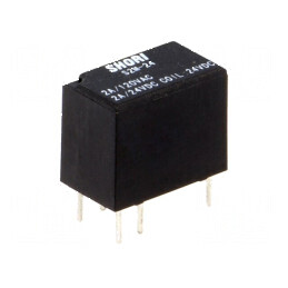 Releu electromagnetic SPDT 24VDC, contacte max 1A | Electronic-mag.ro | Componente Electronice