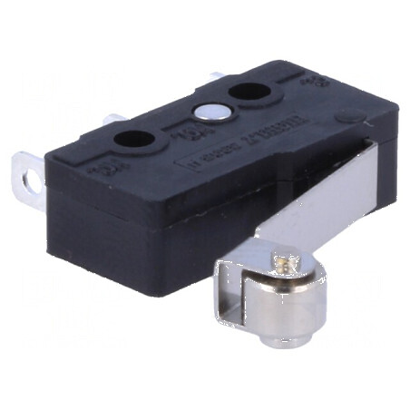 Microîntrerupător SNAP ACTION 3A 250VAC cu manetă și rolă | Electronic-mag.ro | Componente Electronice