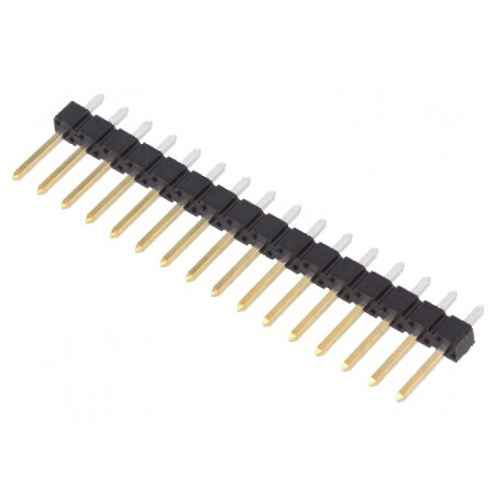 Conector BERGSTIK II tată PIN 16 drept şiruri pini | Electronic-mag.ro | Componente Electronice