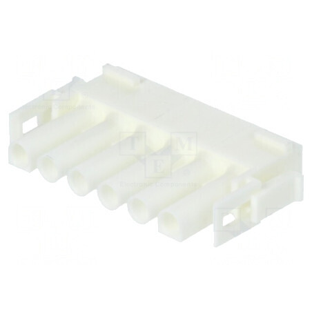 Conector cablu-cablu/PCB natural mufă tată/mamă 6 PIN 600V | Electronic-mag.ro | Componente Electronice