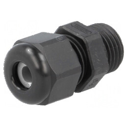 Garnitură etanșare PG7 IP68 poliamidă neagră UL94V-0 | Electronic-mag.ro | Componente Electronice