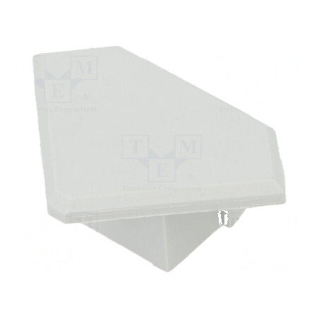 Obturator LED profil gri 45-ALU | Electronic-mag.ro | Componente Electronice