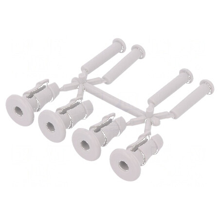 Set nituri gri deschis 4 bucăți | Electronic-mag.ro | Componente Electronice
