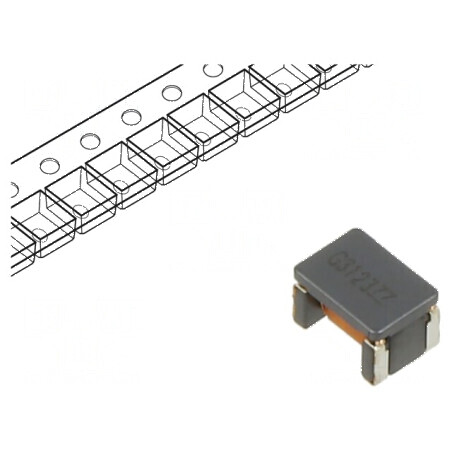 Inductor SMD 51uH 200mA 1000mΩ -30÷50% 50VAC | Electronic-mag.ro | Componente Electronice