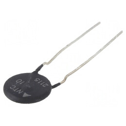 Termistor NTC 10Ω -55° până la 170°C 3,1W THT 3060K 7,5mm | Electronic-mag.ro | Componente Electronice