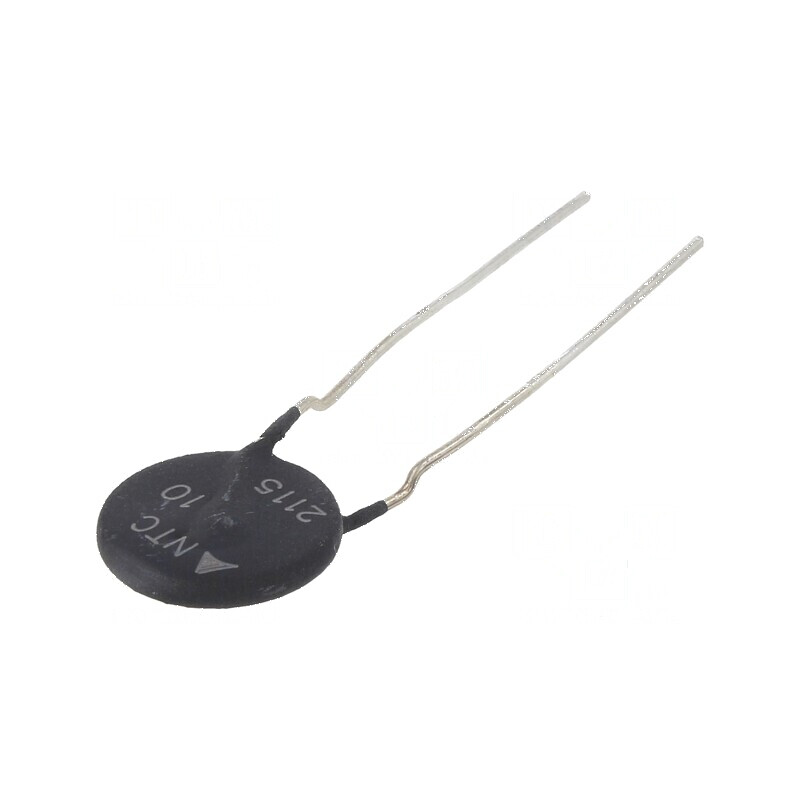 Termistor NTC 10Ω -55° până la 170°C 3,1W THT 3060K 7,5mm | Electronic-mag.ro | Componente Electronice