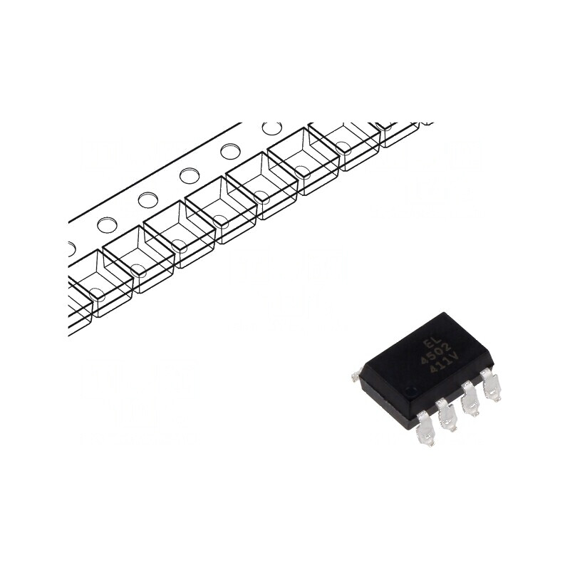 Optocuplor SMD 5kV cu tranzistori - 1 canal, CTR 19-50% la 16mA | Electronic-mag.ro | Componente Electronice Optocuplor SMD 5kV cu tranzistori - 1 canal, CTR 19-50% la 16mA | Electronic-mag.ro | Componente Electronice