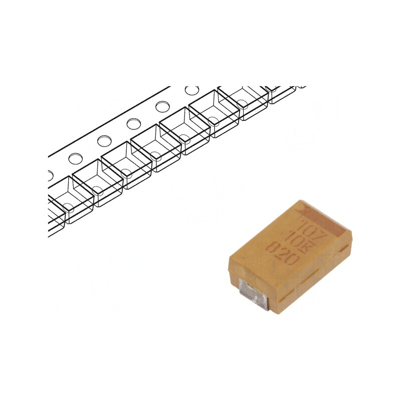 Condensator Tantal Low ESR 100uF 10VDC SMD D 2917 ±10% | Electronic-mag.ro | Componente Electronice Condensator Tantal Low ESR 100uF 10VDC SMD D 2917 ±10% | Electronic-mag.ro | Componente Electronice