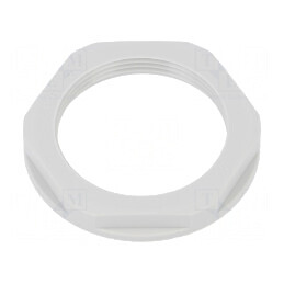 Piuliță PG29 poliamidă UL94V-2 46mm gri deschis -20° până la 100°C | Electronic-mag.ro | Componente Electronice