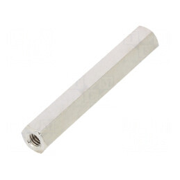 Piuliță distanțieră filetată M4 45mm hexagonală | Electronic-mag.ro | Componente Electronice