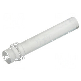 Tub LED rotund Ø3mm cu partea frontală plată dreaptă | Electronic-mag.ro | Componente Electronice