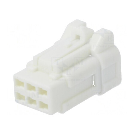 Conector cablu-cablu PCB DF62W mufă mamă drept PIN 6 2,2mm | Electronic-mag.ro | Componente Electronice