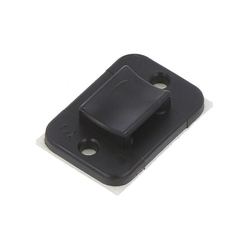 Element de susținere autoadeziv poliamidă UL94V-2, negru | Electronic-mag.ro | Componente Electronice Element de susținere autoadeziv poliamidă UL94V-2, negru | Electronic-mag.ro | Componente Electronice