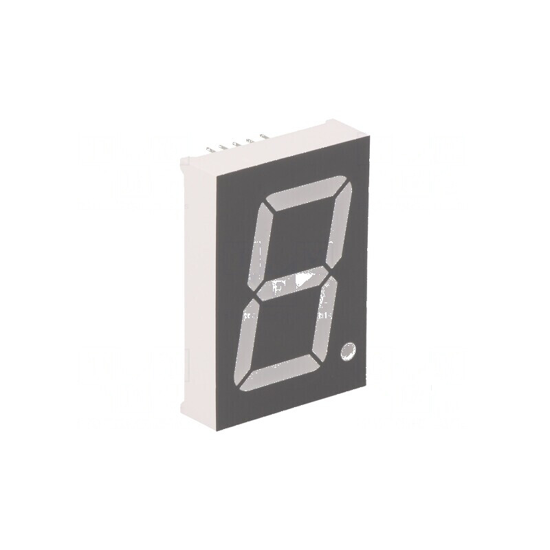 Afișaj LED 7 segmente 30,6mm roșu 1,2 Nr.car 30-60mcd | Electronic-mag.ro | Componente Electronice Afișaj LED 7 segmente 30,6mm roșu 1,2 Nr.car 30-60mcd | Electronic-mag.ro | Componente Electronice