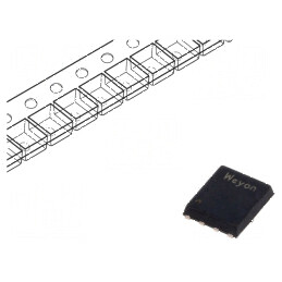 Tranzistor N-MOSFET unipolar PDFN5060-8 asimetric x2 | Electronic-mag.ro | Componente Electronice