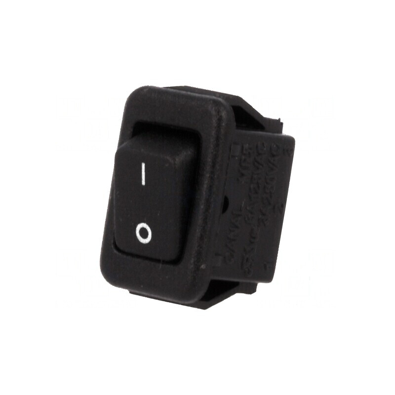 Rocker SPST ON-OFF 3A/250VAC negru UL94V-2 | Electronic-mag.ro | Componente Electronice Rocker SPST ON-OFF 3A/250VAC negru UL94V-2 | Electronic-mag.ro | Componente Electronice