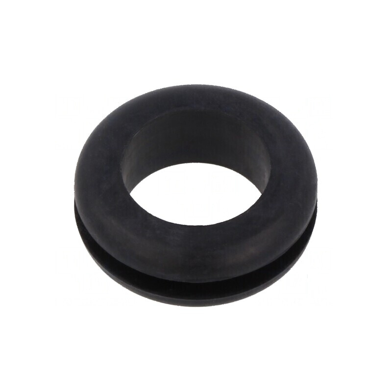 Manșon negru Ø 27mm, Ø 21mm, grosime panou max. 4mm | Electronic-mag.ro | Componente Electronice Manșon negru Ø 27mm, Ø 21mm, grosime panou max. 4mm | Electronic-mag.ro | Componente Electronice