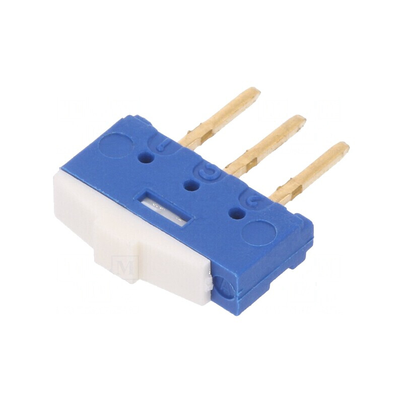 Comutator glisant SPDT 0,5A/12VDC ON-ON THT | Electronic-mag.ro | Componente Electronice