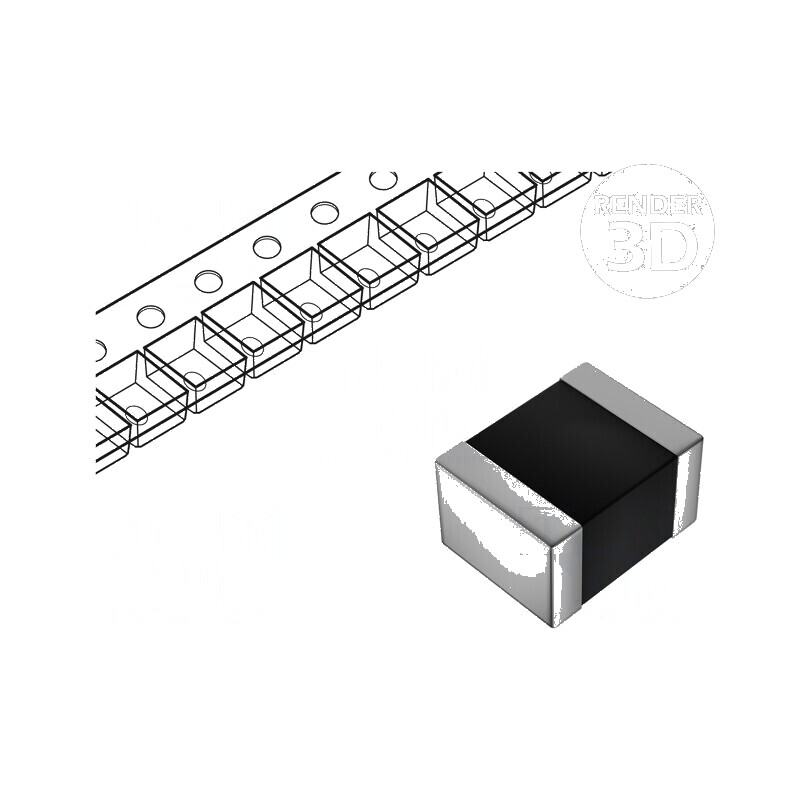 Varistor SMD 1210 14VAC 18VDC 2,5J 500A 25V Oxid de Metal | Electronic-mag.ro | Componente Electronice