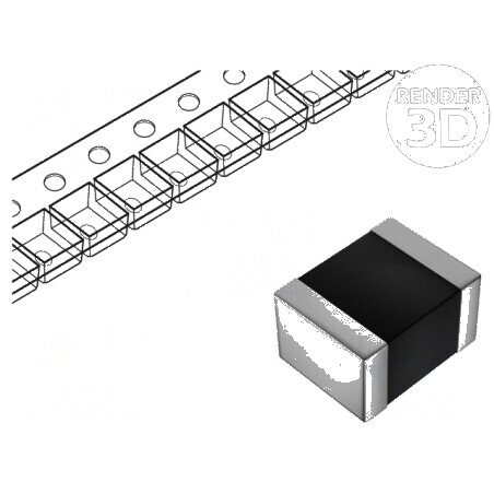 Varistor SMD 1210 14VAC 18VDC 2,5J 500A 25V Oxid de Metal | Electronic-mag.ro | Componente Electronice