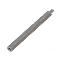Piuliță distanțieră filetată M3, 55mm, interior/exterior M3 | Electronic-mag.ro | Componente Electronice