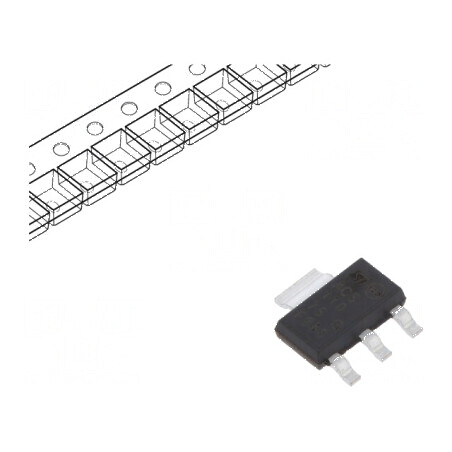 Tiristor AC Switch 700V 1A SOT223 SMD | Electronic-mag.ro | Componente Electronice