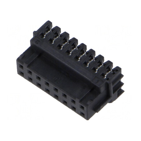 Conector cablu-cablu PCB mufă mamă 16 PIN DF11 2mm IDC | Electronic-mag.ro | Componente Electronice
