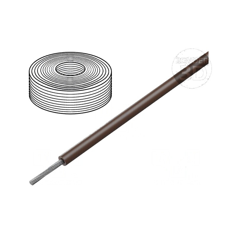 Cablu SiF 1x1mm2 litat Cu LSZH silicon maro 100m 60-180°C | Electronic-mag.ro | Componente Electronice Cablu SiF 1x1mm2 litat Cu LSZH silicon maro 100m 60-180°C | Electronic-mag.ro | Componente Electronice
