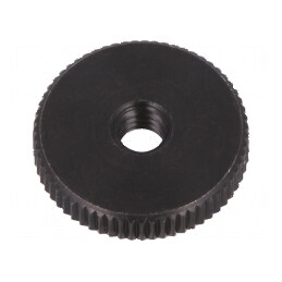 Buton de reglare 16mm M4 4mm oţel DIN 467 | Electronic-mag.ro | Componente Electronice