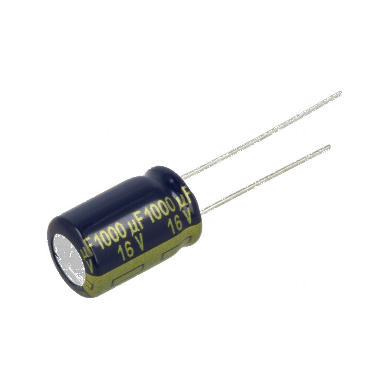 Condensator electrolitic low ESR THT 1000uF 16V Ø10x16mm | Electronic-mag.ro | Componente Electronice Condensator electrolitic low ESR THT 1000uF 16V Ø10x16mm | Electronic-mag.ro | Componente Electronice