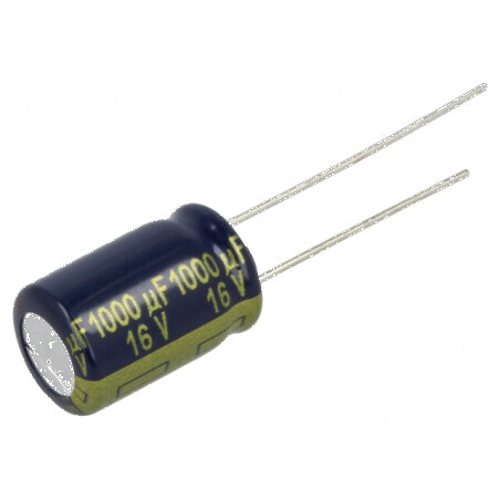 Condensator electrolitic low ESR THT 1000uF 16V Ø10x16mm | Electronic-mag.ro | Componente Electronice