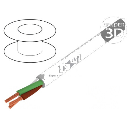 Cablu ELITRONIC LIYY 3x0,34mm2 neecranat 250V gri | Electronic-mag.ro | Componente Electronice