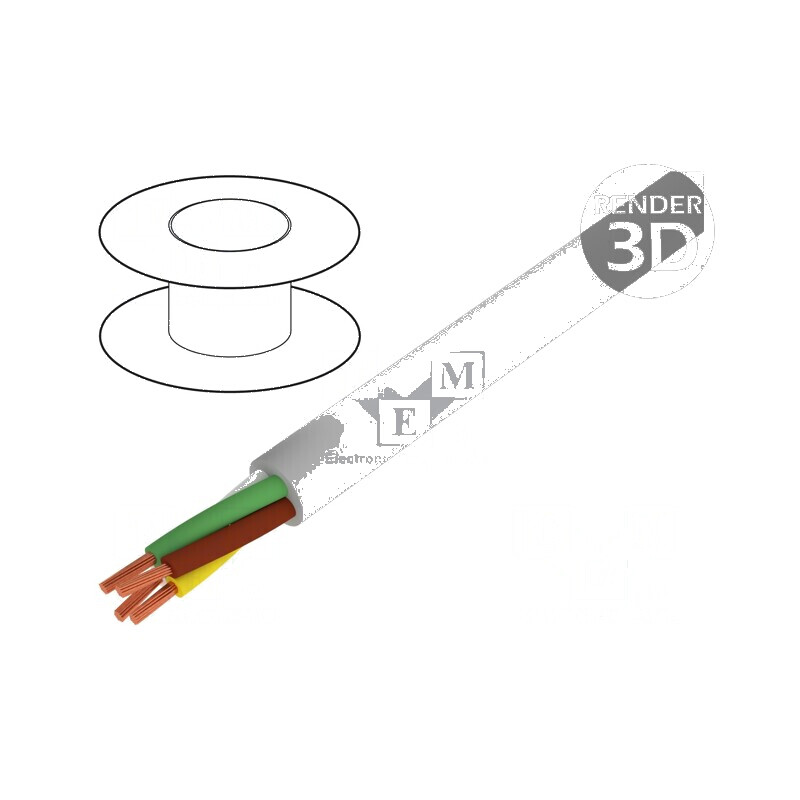 Cablu ELITRONIC® LIYY 4x0,14mm² neecranat 250V gri | Electronic-mag.ro | Componente Electronice Cablu ELITRONIC® LIYY 4x0,14mm² neecranat 250V gri | Electronic-mag.ro | Componente Electronice