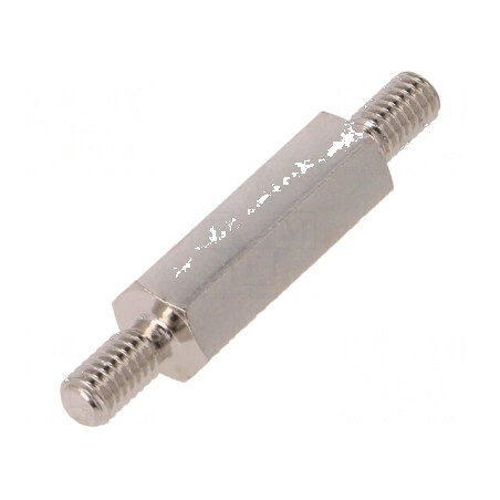 Piuliță distanțieră filetată 20mm M4 hexagonală | Electronic-mag.ro | Componente Electronice