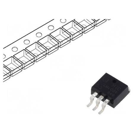 Stabilizator de tensiune LDO nereglabil 3.3V 5A TO263-3 | Electronic-mag.ro | Componente Electronice