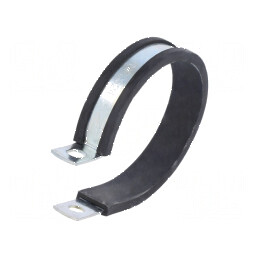 Clipsuri Øbuclă oţel 51-54mm, lățime 13mm, protecție EPDM | Electronic-mag.ro | Componente Electronice