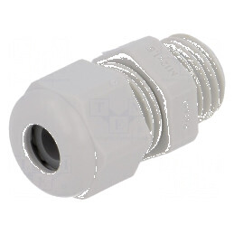 Garnitură etanșare M12 1,5 IP68 poliamidă gri deschis | Electronic-mag.ro | Componente Electronice