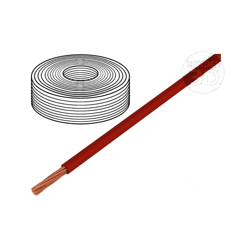 Cablu electric LifY 1x0,5mm2 litat Cu PVC roșu 300V 500V -15÷80°C | Electronic-mag.ro | Componente Electronice Cablu electric LifY 1x0,5mm2 litat Cu PVC roșu 300V 500V -15÷80°C | Electronic-mag.ro | Componente Electronice