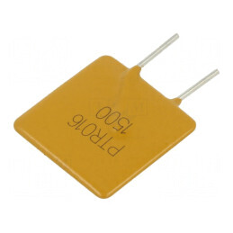 Siguranță polimerică PTC 15A Imax 100A THT PTR016V | Electronic-mag.ro | Componente Electronice
