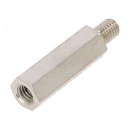 Piuliță distanțieră filetată M5 25mm | Electronic-mag.ro | Componente Electronice