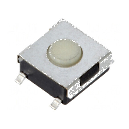 Microîntrerupător TACT SPST-NO 0,05A/12VDC SMT Poz: 2 | Electronic-mag.ro | Componente Electronice