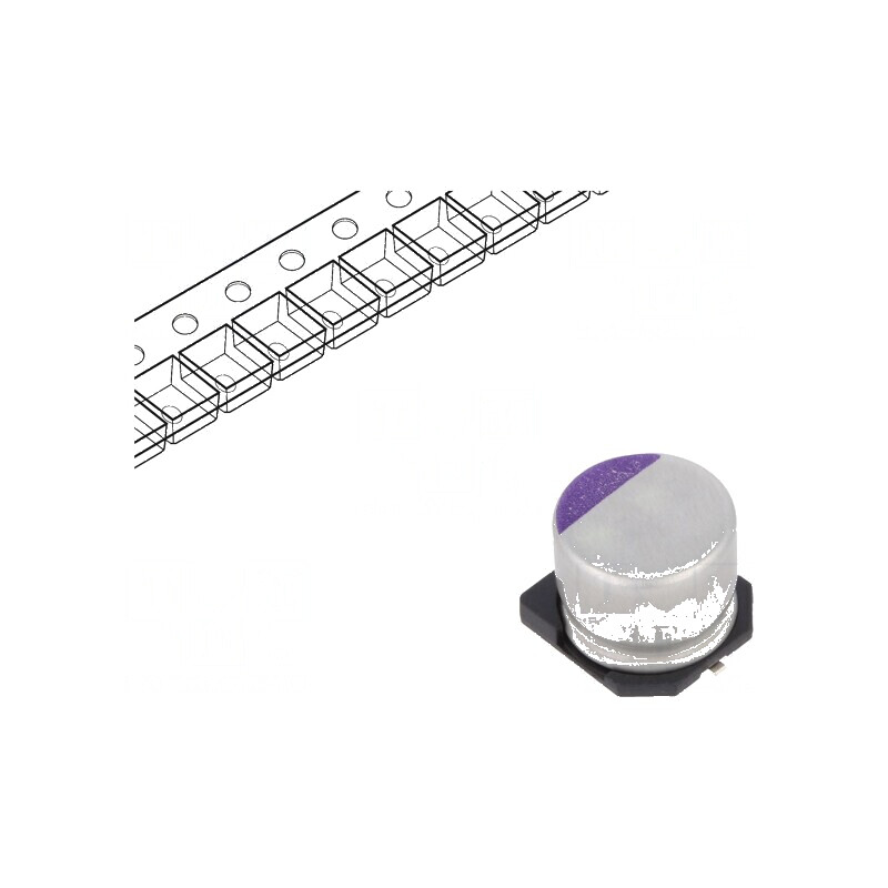 Condensator polimeric 56uF 20VDC SMD ±20% -55÷125°C 30mΩ | Electronic-mag.ro | Componente Electronice Condensator polimeric 56uF 20VDC SMD ±20% -55÷125°C 30mΩ | Electronic-mag.ro | Componente Electronice