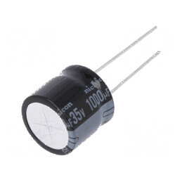 Condensator electrolitic THT 1000uF 35V Ø16x15mm ±20% | Electronic-mag.ro | Componente Electronice