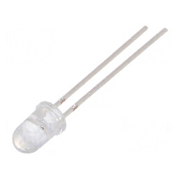 Emiţător IR 5mm 850nm 55mW THT 100mA | Electronic-mag.ro | Componente Electronice