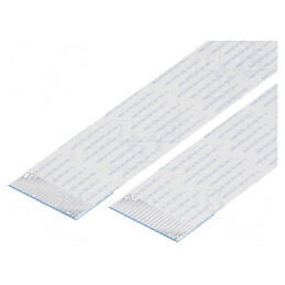Bandă FFC Fire 20 P, cablu 1mm, lungime 127mm, 60V 1A | Electronic-mag.ro | Componente Electronice