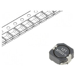 Inductor SMD 97,5uH 1,52A 164mΩ ±30% Isat 1,45A | Electronic-mag.ro | Componente Electronice