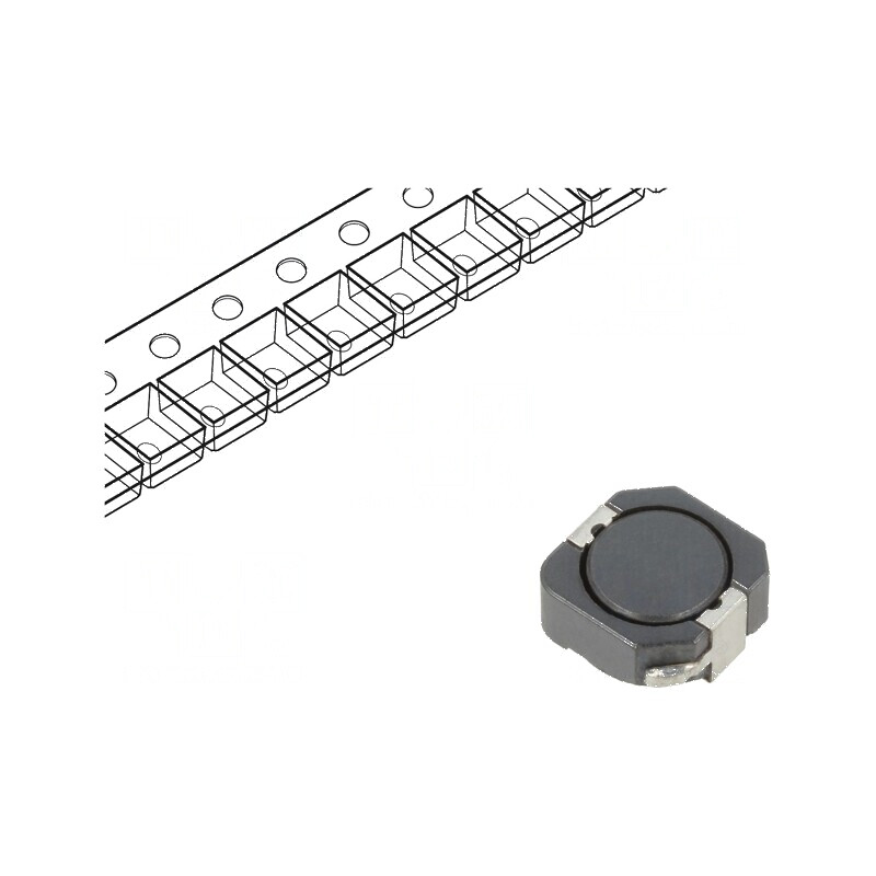 Inductor SMD 1mH 430mA 1528mΩ ±30% Isat 480mA | Electronic-mag.ro | Componente Electronice Inductor SMD 1mH 430mA 1528mΩ ±30% Isat 480mA | Electronic-mag.ro | Componente Electronice