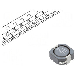 Inductor SMD 149uH 1,26A 238mΩ ±30% | Electronic-mag.ro | Componente Electronice
